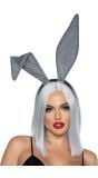 Playboy bunny oren zilver glitter