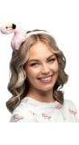 Pluche Flamingo Diadeem