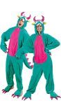 Pluche monster onesie unisex