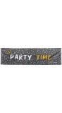 Polyester Spandoek 'Party Time' 180cm