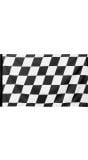 Racing Polyester Geblokte Vlag 90x150 cm