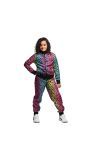 Regenboog trainingspak panterprint kinderen unisex