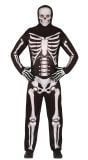 Skeleten pak halloween heren