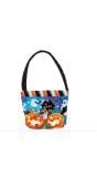 Snoepemmer vrolijke halloween figuren met hendel 30 x 15 cm