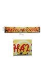 Spandoek 'Happy Halloween' 290 x 50 cm