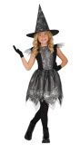 Spinnenweb prinses jurk halloween kind