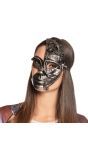 Steampunk halfmasker luxe