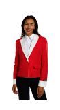 Suitmeister Women's Colbert Santa Faux Fur Rood