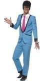 Teddy boy outfit blauw