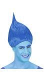 Troll Doll pruik blauw