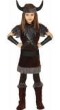 Viking Outfit Kind Bruin/Grijs