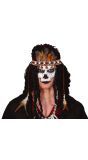 Voodoo veren haarband halloween