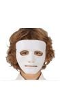 Wit gezicht masker kind halloween