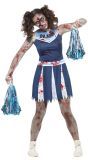 Zombie cheerleader outfit blauw