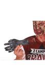 Zombie hand zwart 30 cm halloween