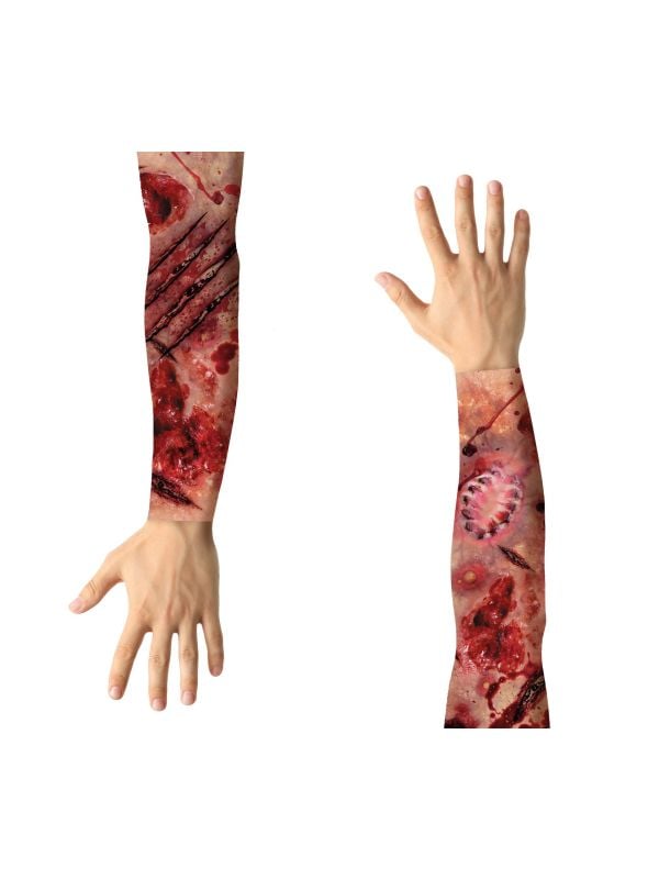 2 sleeves verwondingen halloween