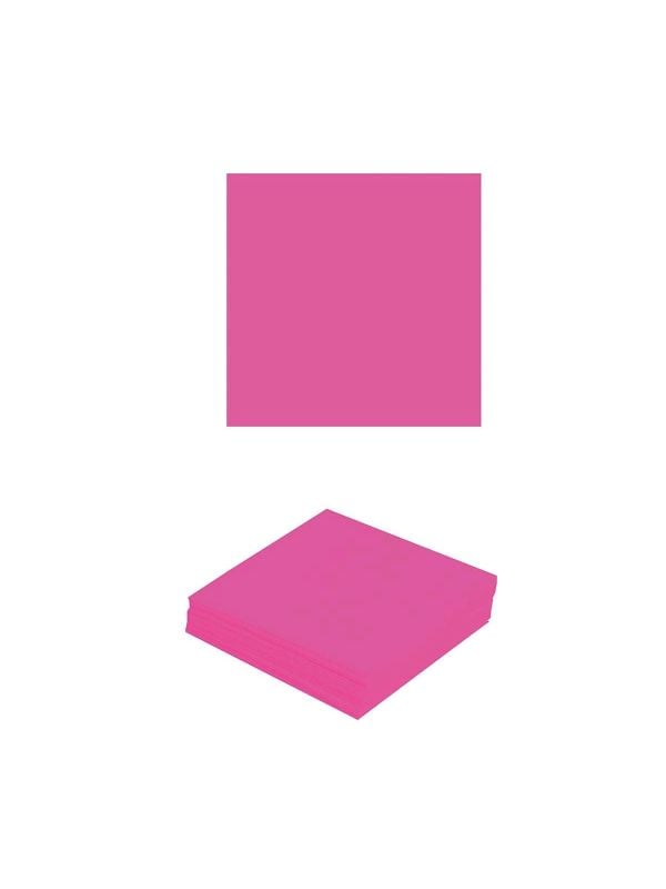 20 papieren servetten neon fuchsia