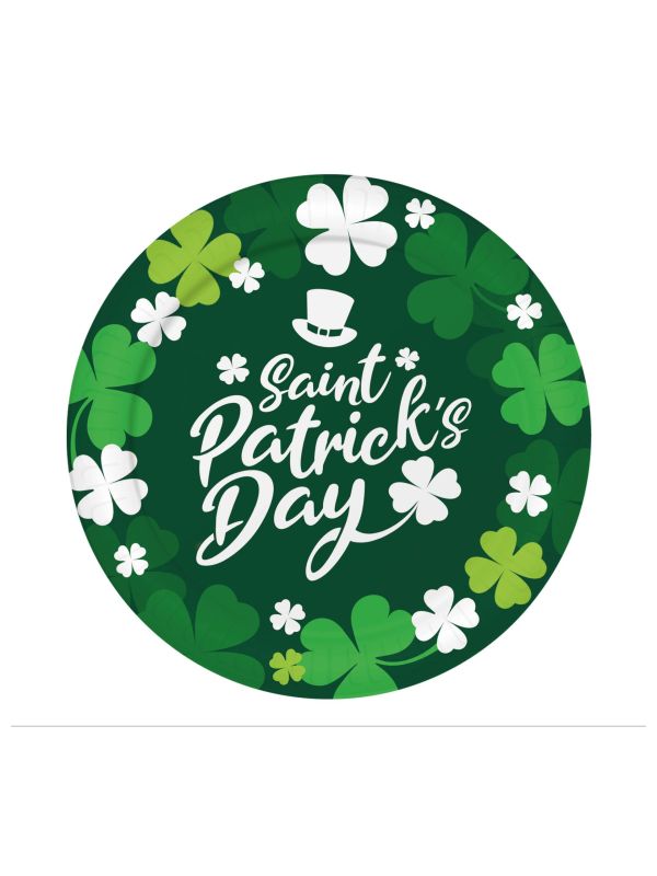 6 eetborden Saint Patrick's Day