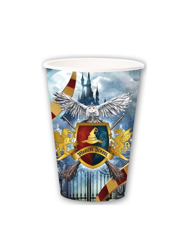 6 papieren drinkbekers Harry Potter 355 ml