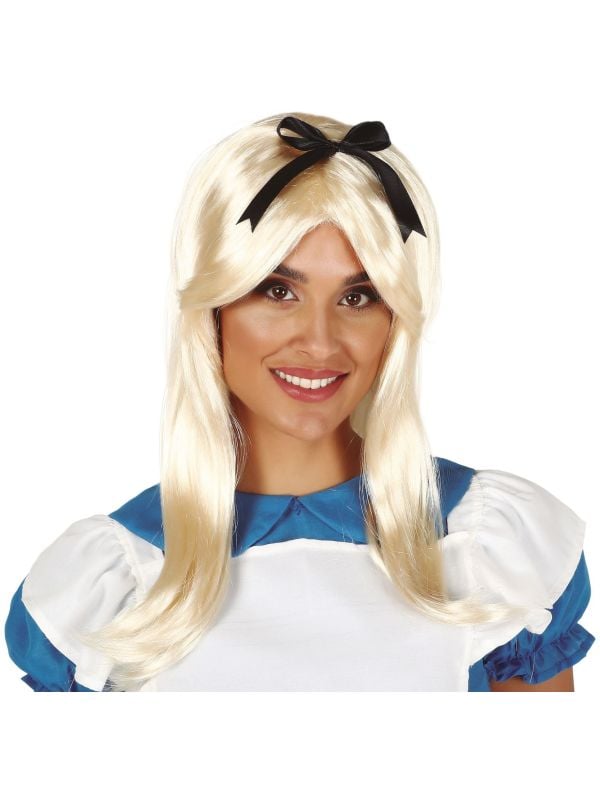 Alice in Wonderland blonde pruik