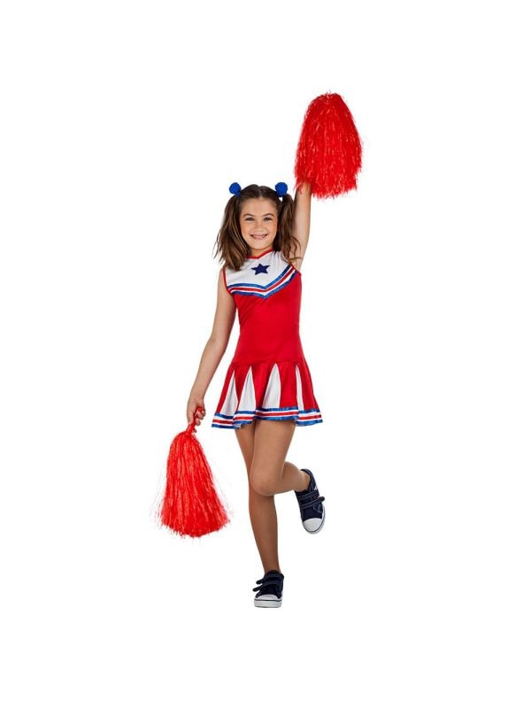 Amerikaanse Cheerleader Kostuum meisjes