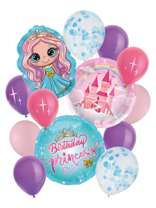 Ballonnen Set Prinses