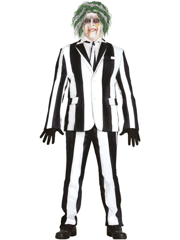 Beetlejuice kostuum halloween heren