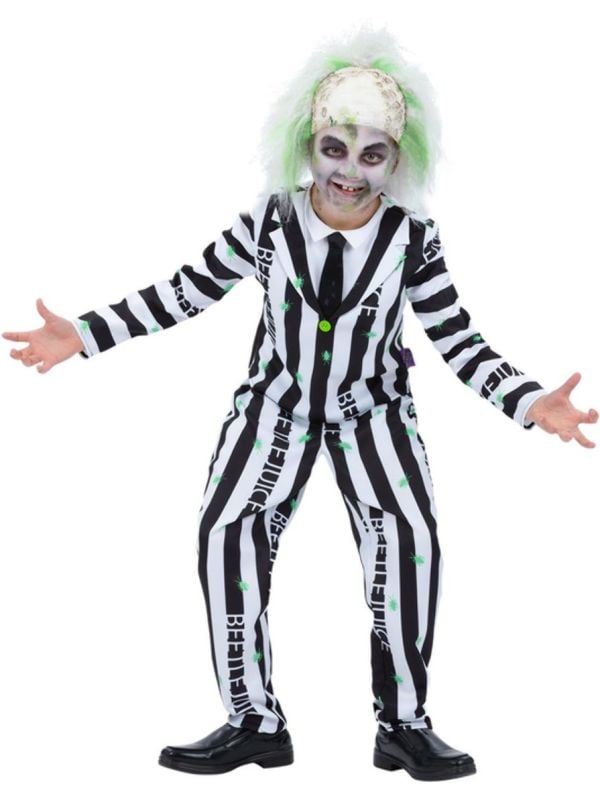 Beetlejuice Kostuum Jongens Zwart en Wit