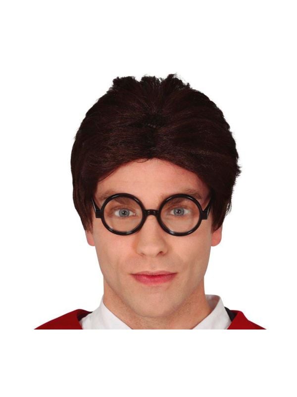 Bruine Harry Potter pruik