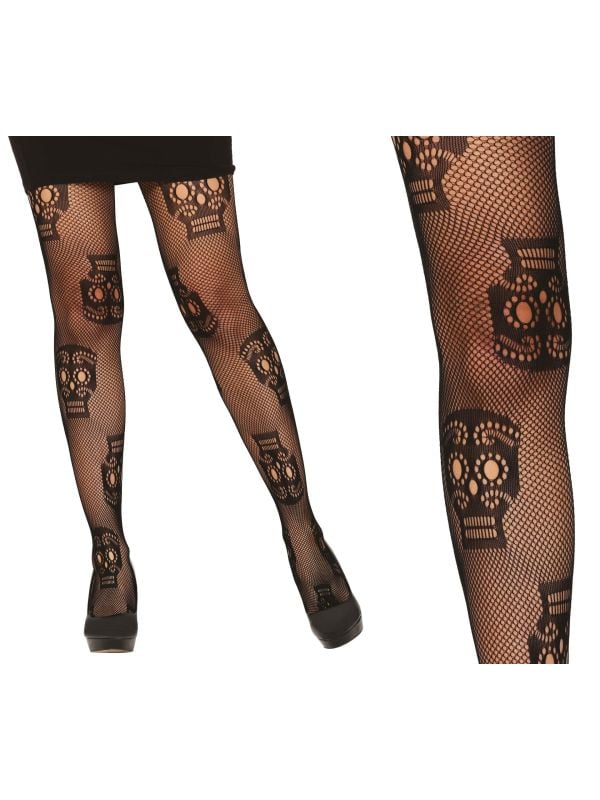 Dia de Muertos panty dames halloween