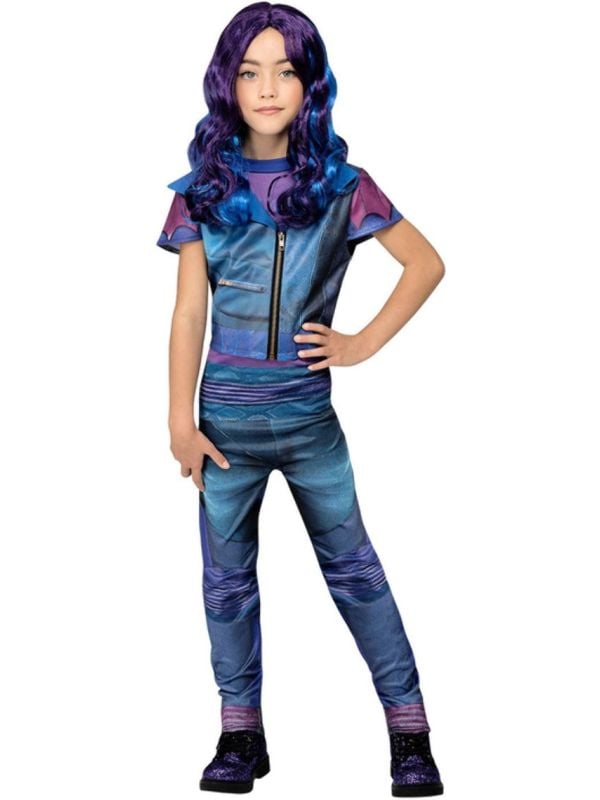 Disney Descendants Mal Kostuum Meisjes Blauw