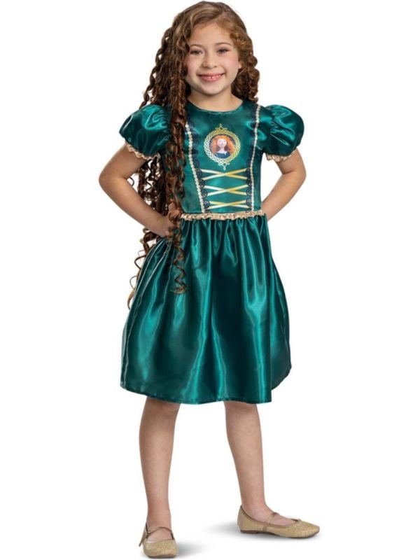 Disney Merida Jurk Dames Groen