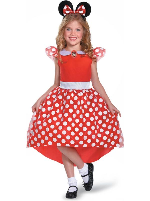 Disney Minnie Mouse Jurk Meisjes Rood