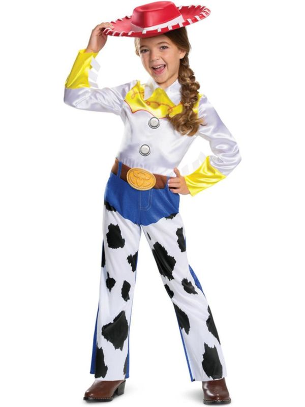 Disney Pixar Toy Story Jessie Kostuum Meisjes Wit