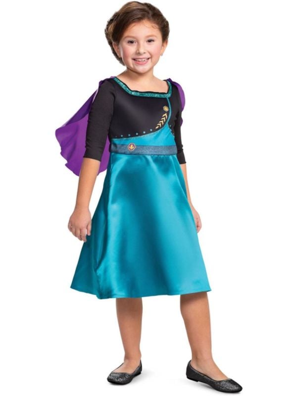 Disney Prinses Anna Kostuum Blauw