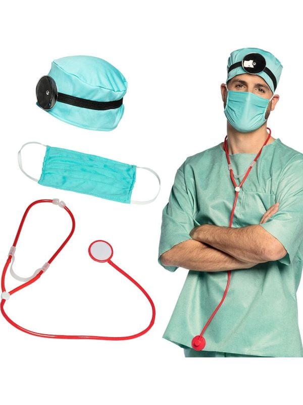 Dokter Accessoiresset 4-delig