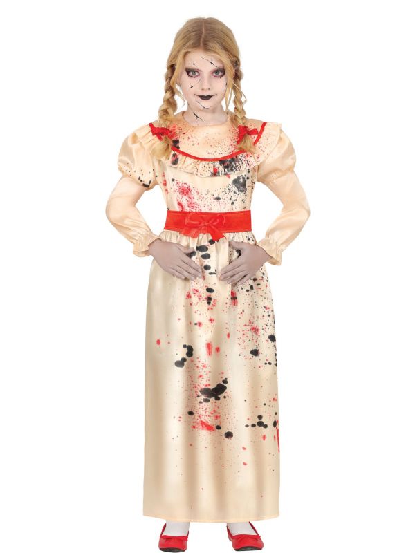 Duivel pop jurk halloween meisjes
