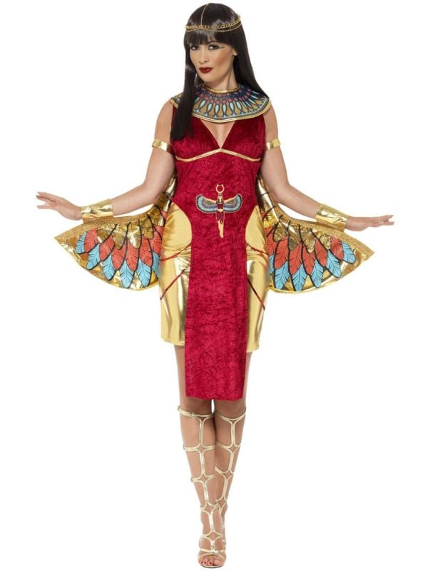 Egyptische godin outfit 