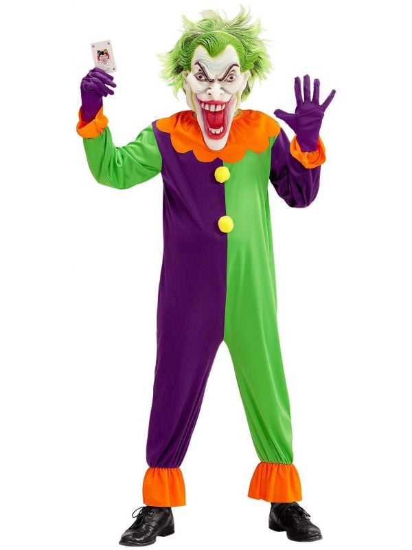 Lionel Green Street Buitengewoon Word gek Enge Joker kostuum kind | Feestkleding.nl