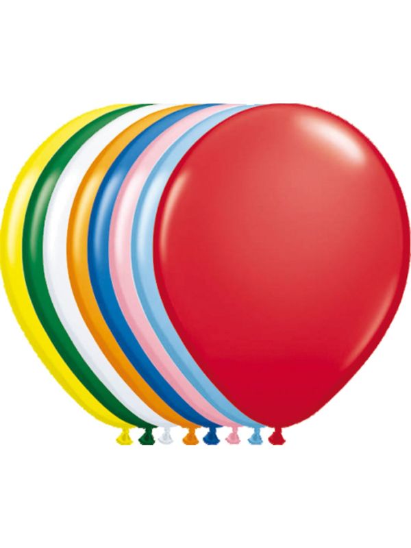 Feestelijke ballonnen kleurenmix 50 stuks 30cm