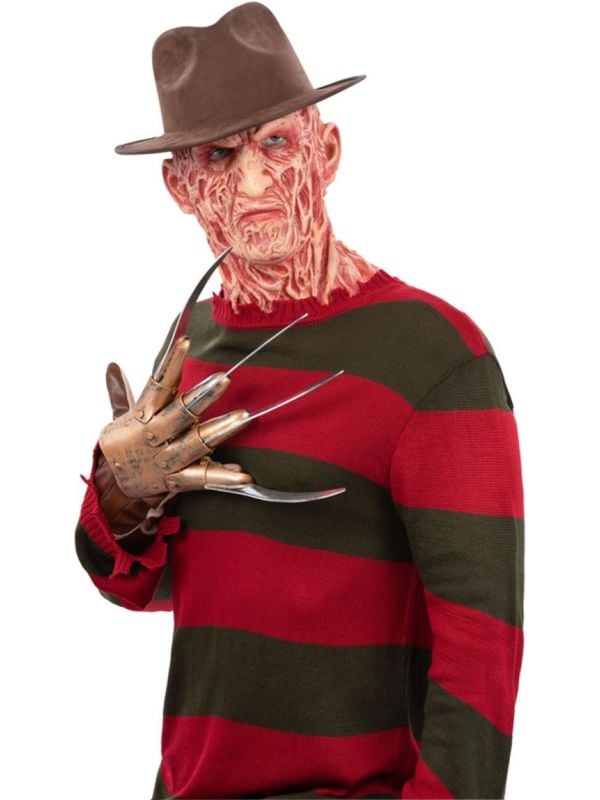 Freddy Krueger Kostuum Mannen Rood