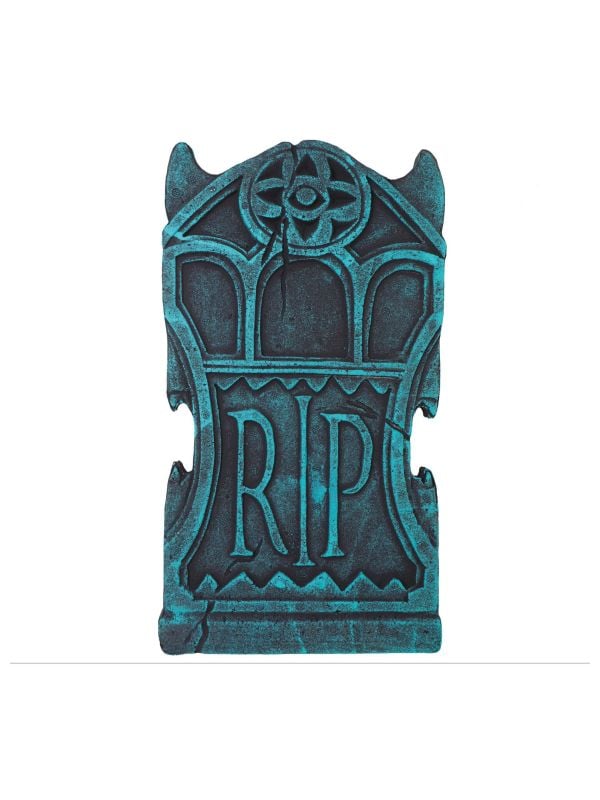 Grafsteen 'RIP' 43 x 22 cm halloween