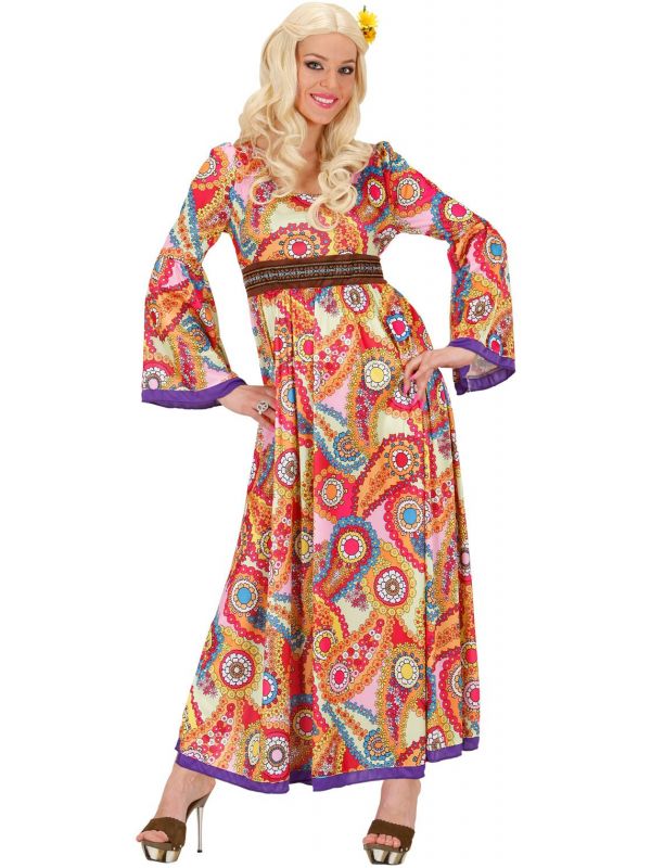 Manier Overeenstemming Opiaat Hippie lange jurk | Feestkleding.nl