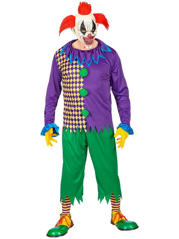 Lelie Pakistaans som Killer clown pak kopen? | Feestkleding.nl