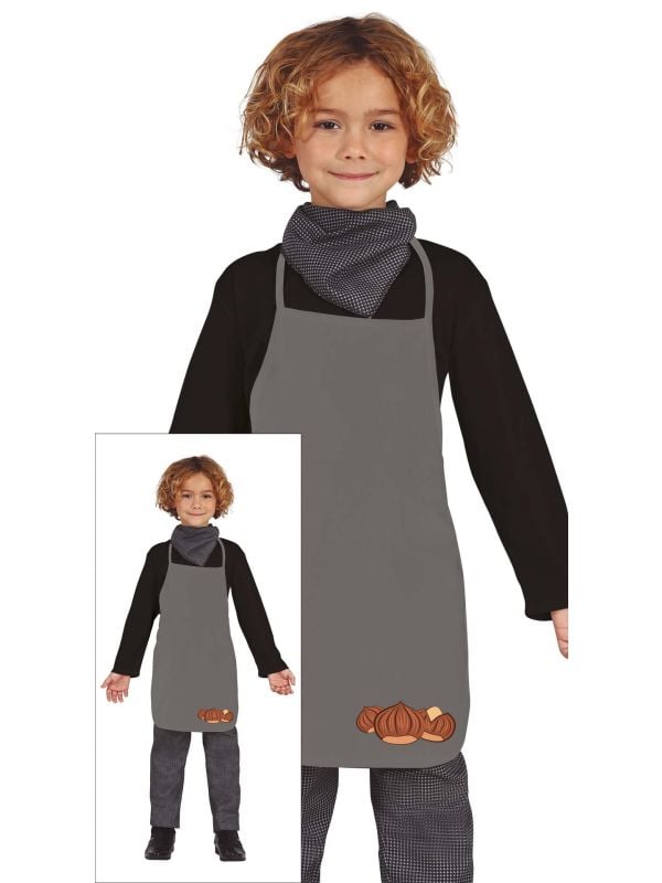 Kastanjeverkoper outfit kinderen dickens stijl