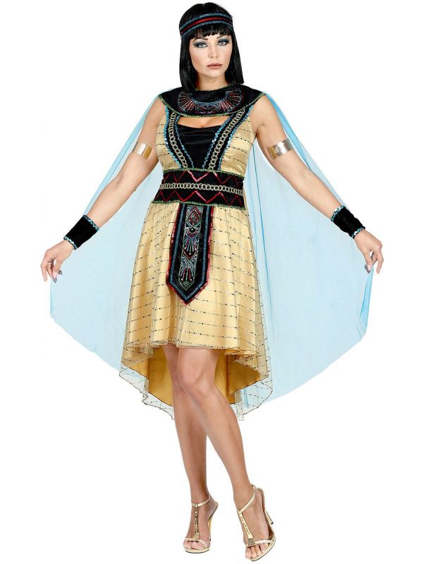 Stuwkracht cel Albany Keizerin Egypte gouden jurk | Feestkleding.nl