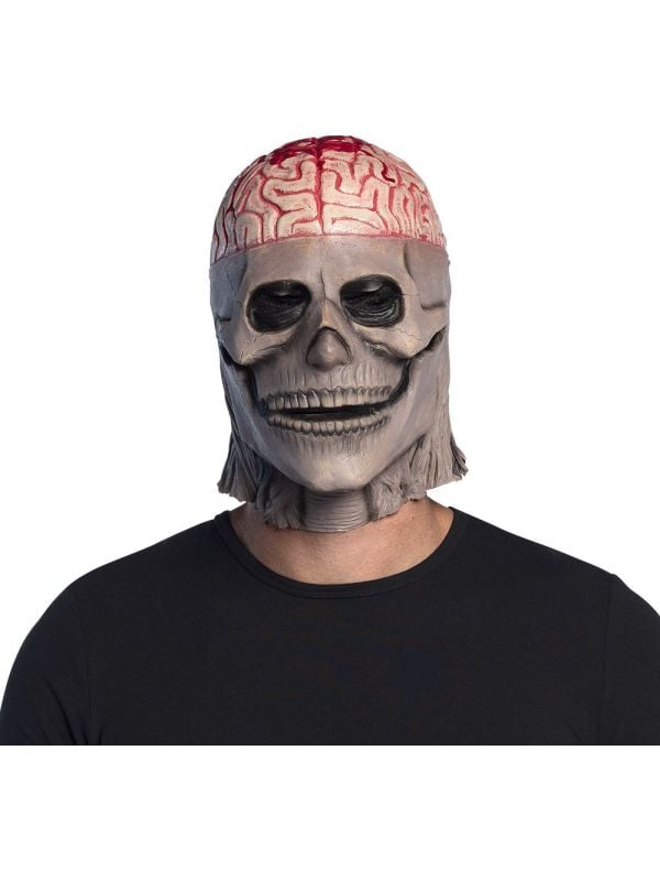 Latex Hoofdmasker Brain Skull Halloween