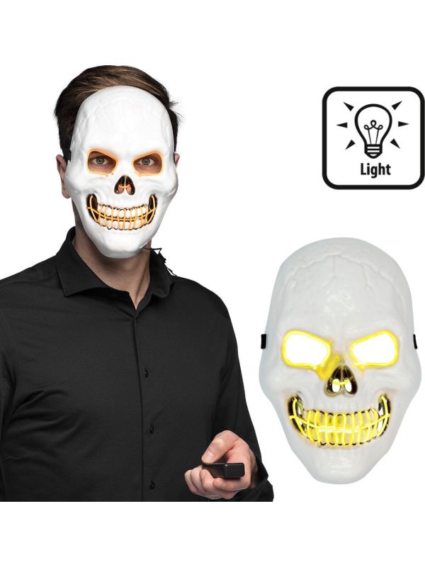 LED Masker Killer Skull Halloween