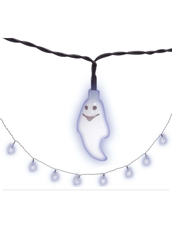 Lichtslinger led lampjes spoken halloween 155 cm