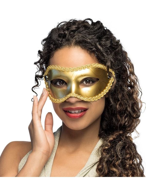 Luxe Gabriella Gouden Oogmasker